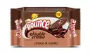 Sunfeast bounce double creme choco and vanila biscuits – image 1