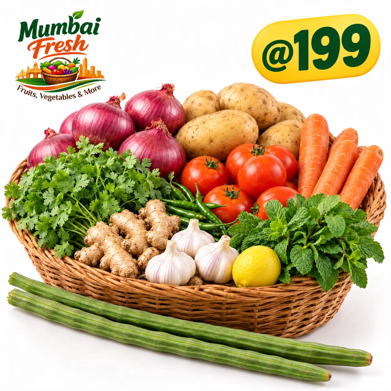 Vegetable Essential Combo @199