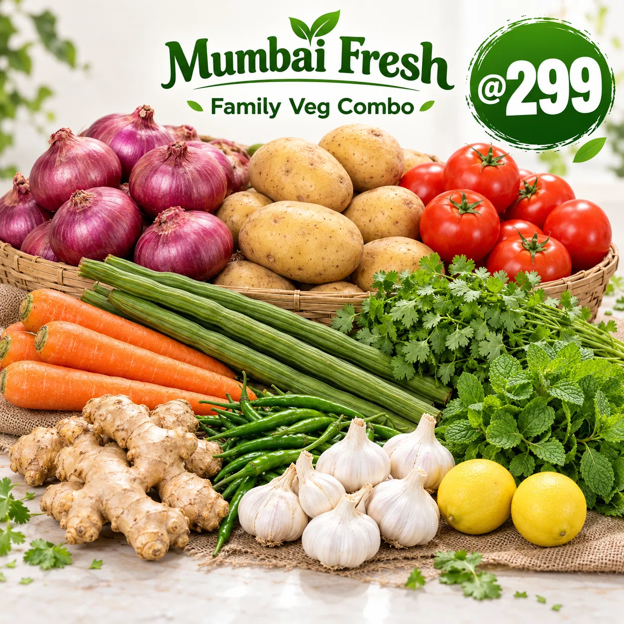 Vegetable Family Combo @299