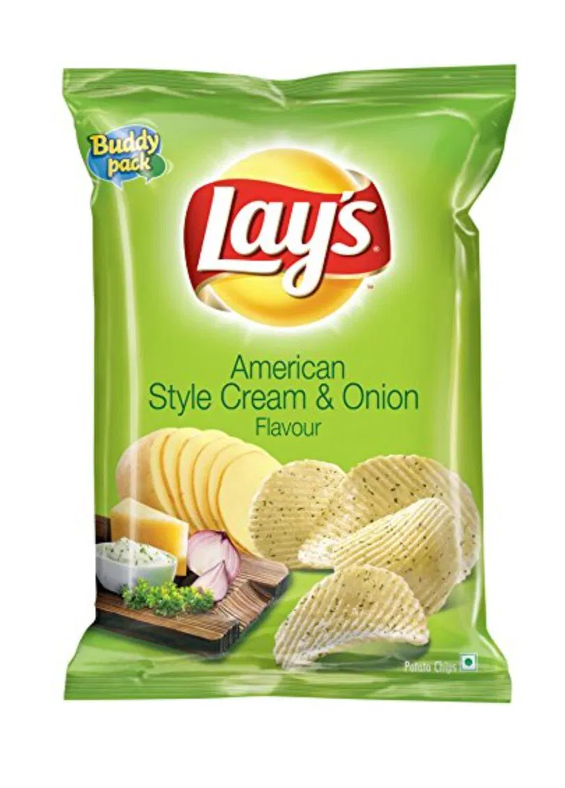 Lays American Style Cream & Onion 80g