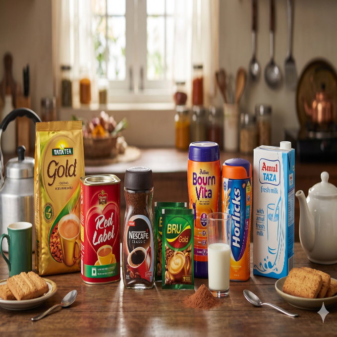 Tea , Coffee & Milk Drinks