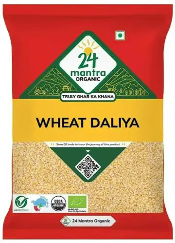 24 Mantra Organic Wheat Daliya