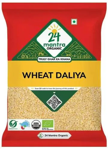 24 Mantra Organic Wheat Daliya