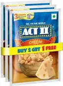 ACT II Cheese Flavour Instant Popcorn Buy 2 Get 1 – image 1