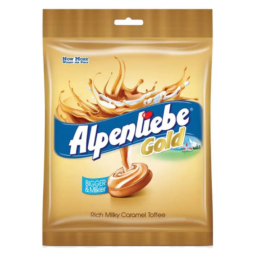 Alpenliebe Gold Caramalised Candy