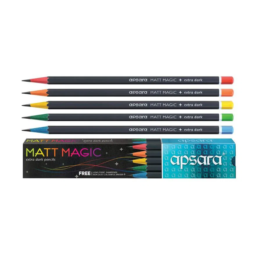 Apsara Matt Magic Extra Dark Pencil