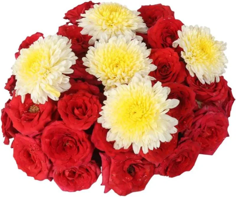Assorted Pooja Flowers