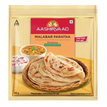 Aashirvaad Ready To Cook Malabar Paratha