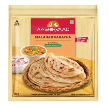 Aashirvaad Ready To Cook Malabar Paratha