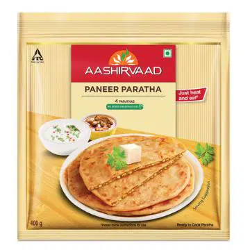 Aashirvaad Ready To Cook Paneer Paratha