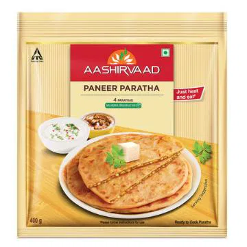 Aashirvaad Ready To Cook Paneer Paratha
