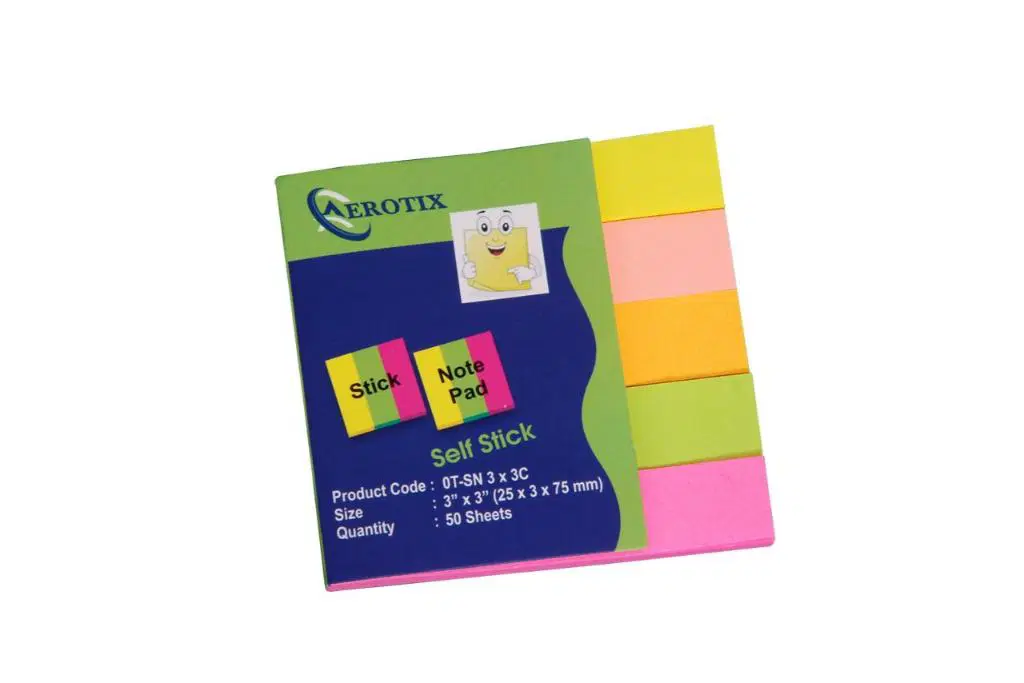 Aerotix Stick Note Pad