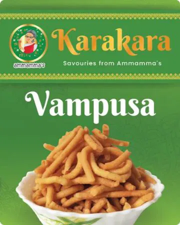 Ammamaa's Vamupusa (Ajwain Bhujia)