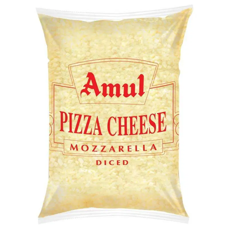 Amul Mozzarella Pizza Cheese Diced