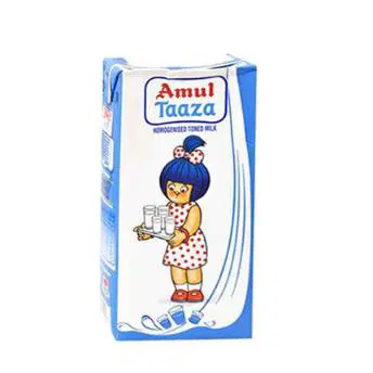 Amul Taaza Fresh Toned Milk