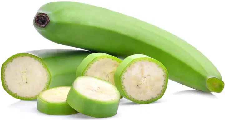 Banana Raw Sliced