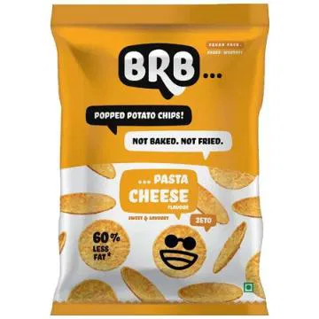 BRB Popped Potato Chips - Pasta Cheese Flavour