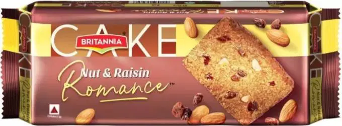 Britania Nut And Raisin Romance Cake