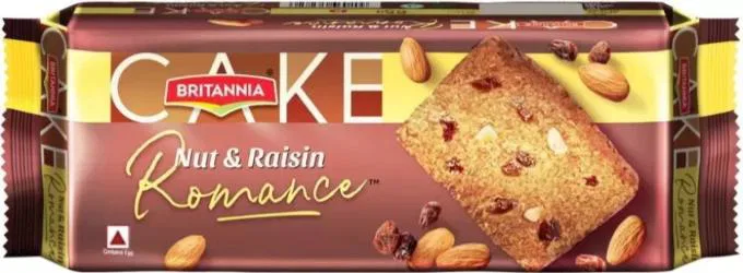 Britania Nut And Raisin Romance Cake