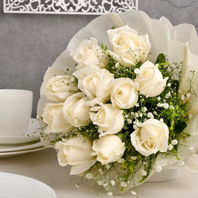Bouquet of White Roses