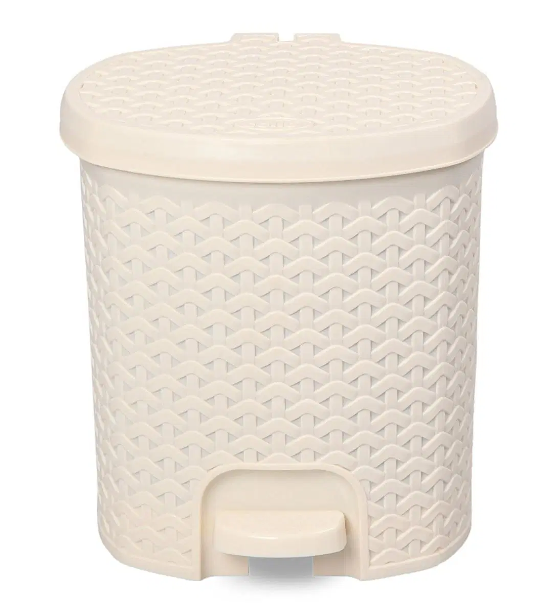 Cello Classic Plastic Dustbin Ivory