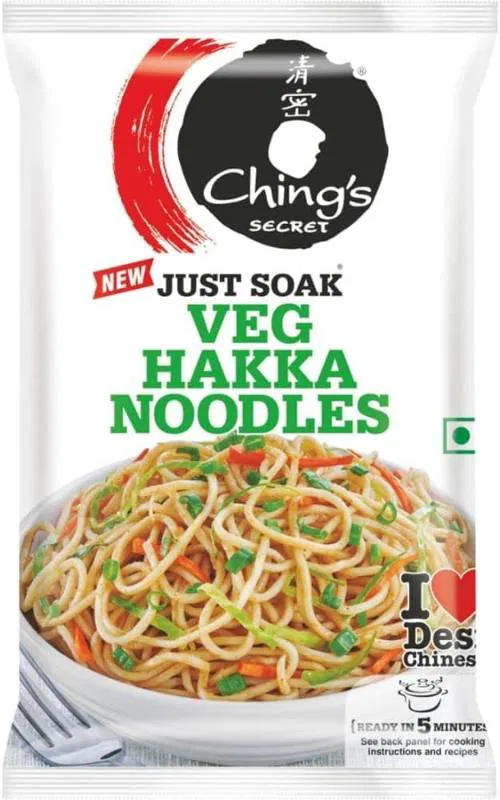 Chings Veg Hakka Noodles Masala