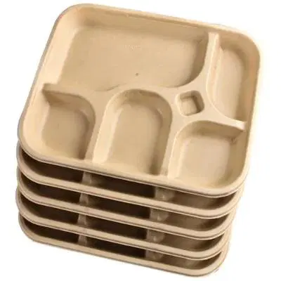 Chuk Disposable Meal Plate 5 Compartments