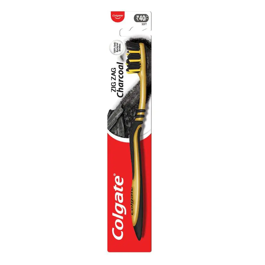 Colgate Zig Zag Charcoal Tooth Brush