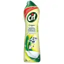Cif Lemon Cream Multipurpose Surface Cleaner For Tough Stains, Natural Particles – image 1