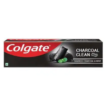Colgate Charcoal Clean Toothpaste, Bamboo Charcoal And Mint (Black Gel)