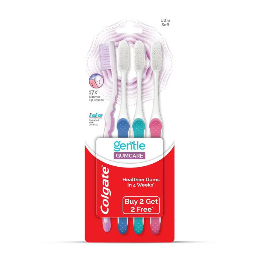 Colgate Gentle Gum Care Buy2Get2 Toothbrush