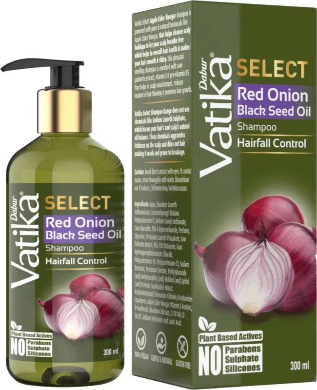 Dabur Vatika Red Onion Black Seed Oil Shampoo