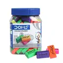 Doms Coloured Erasers – image 1