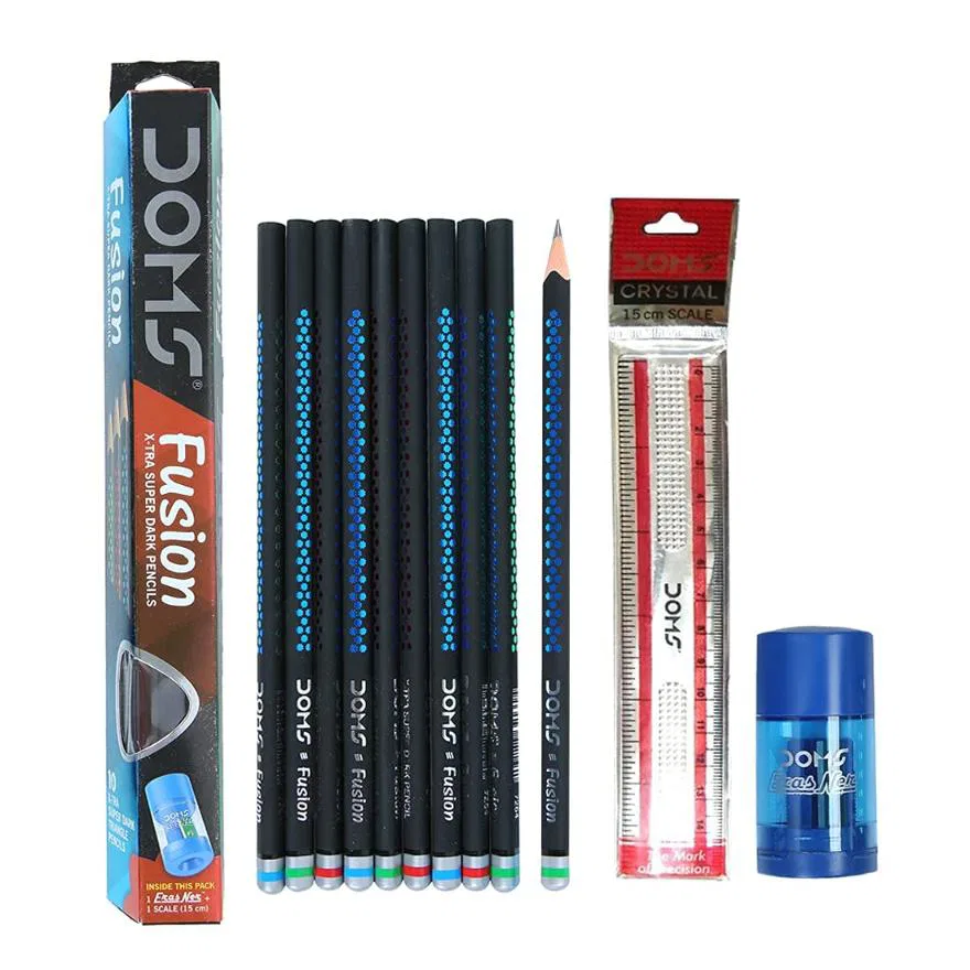 Doms Fusion Extra Dark Pencils
