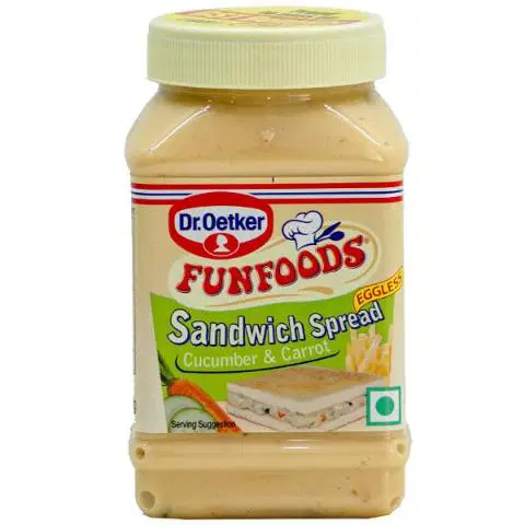 DR Oetker Funfoods Cucumber And Carrot Sandwich Spread