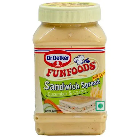 DR Oetker Funfoods Cucumber And Carrot Sandwich Spread