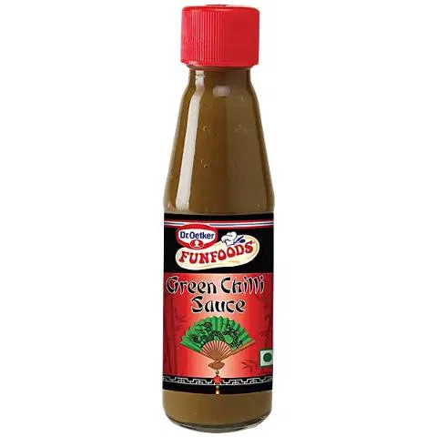 DR Oetker Funfoods Green Chilli Sauce