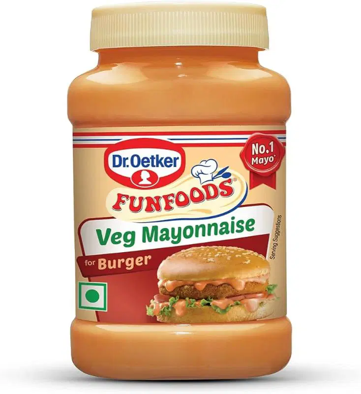 DR Oetker Funfoods Veg Mayonnaise For Burger