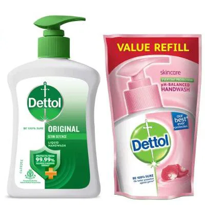Dettol Handwash With Refill Pack