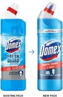 Domex Toilet Cleaner Liquid, Ocean Fresh – image 2