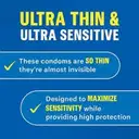 Durex Invisible Super Ultra Thin Condoms For Men – image 2