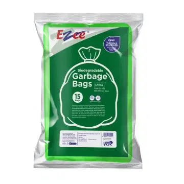 Ezee Biodegradeable Flat Garbage Bag- L