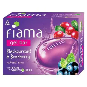 Fiama Gel Bar Blackcurrant And Bearberry For Radiant Glowing Skin
