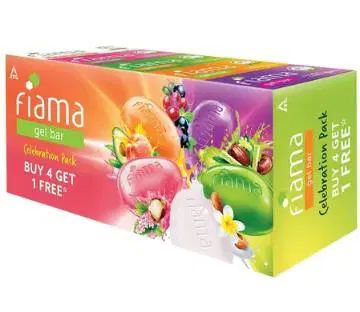 Fiama Gel Bar Celebration Pack Buy 4 Get 1 Free