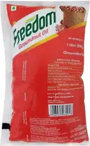 Freedom Double Horse Filtered Groundnut Cooking Oil (Pouch) – image 2