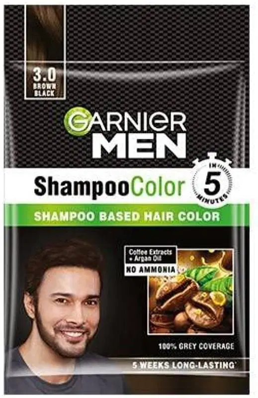 Garnier Men Shampoo Colour Brown