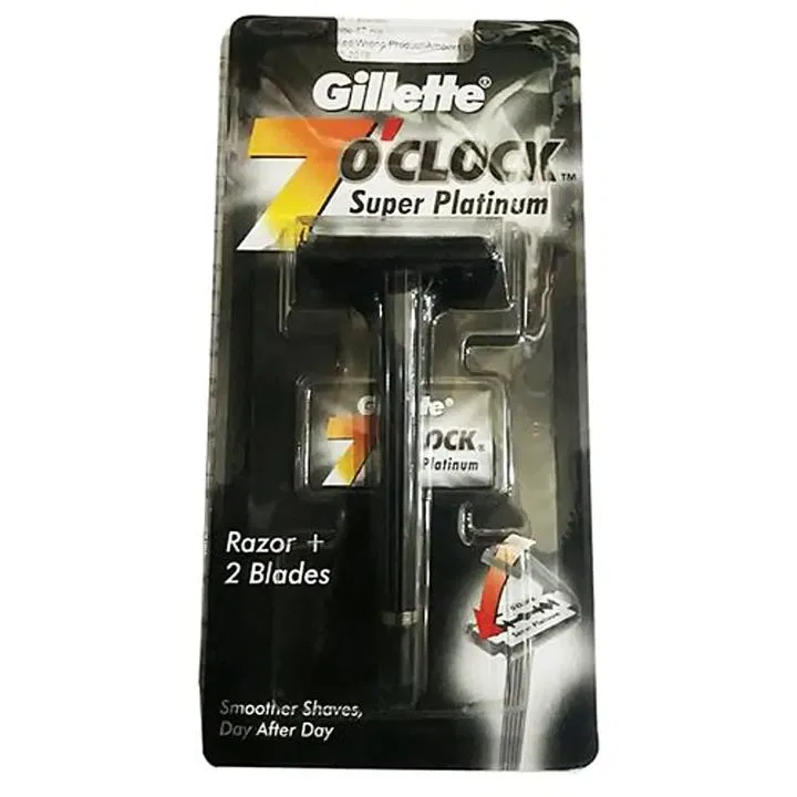 Gillette 7 O Clock Razor Platinum