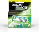 Gillette Sensitive Manual Shaving Razor – image 1