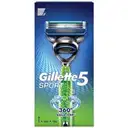 Gillette Sport Refillable Razor Handle And Cartridges – image 1