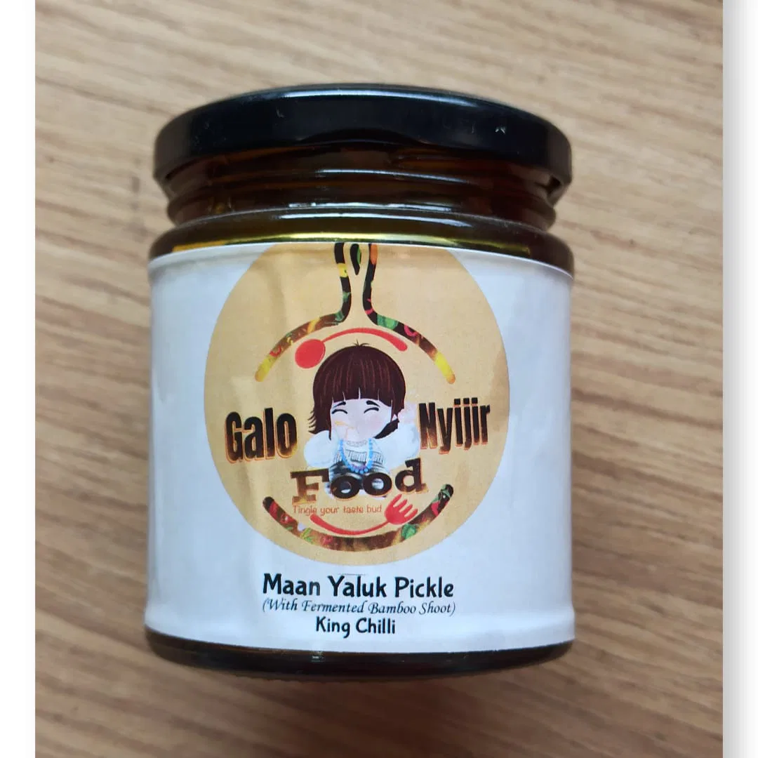 Galo Nyijir Food Maan Yaluk Pickle (King Chilli)